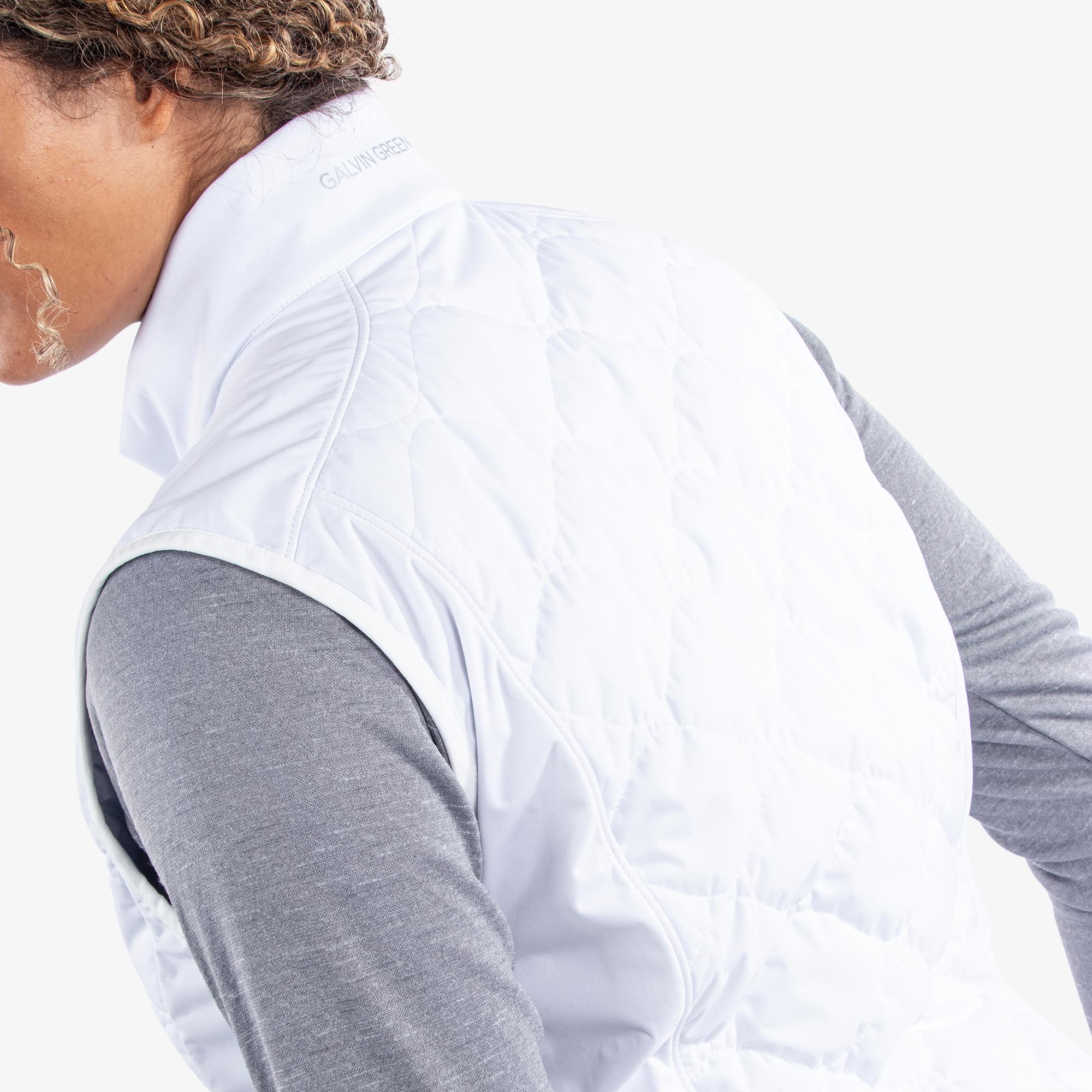 Galvin Green Lucille Interface-1 Ladies Golf Windstopper Vest White